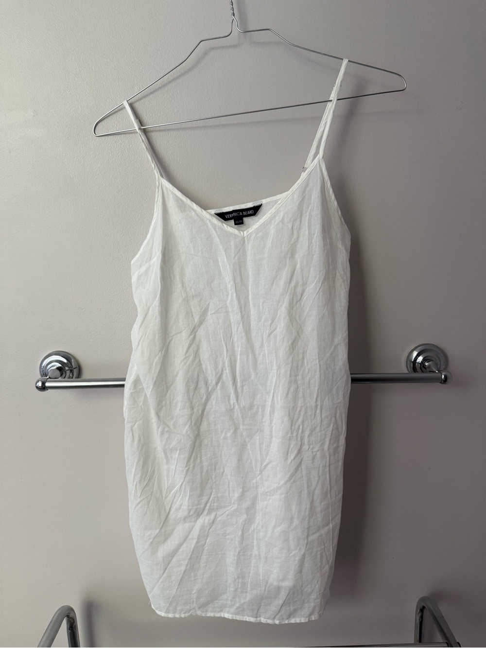 Veronica Beard white cotton chemise - Picture 2 of 6